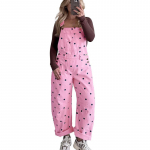 2026 Suvine Naiste T&auml;piline Denim Jumpsuit Mitme Taskuga - Euroopa ja Ameerika Moodne Trend L