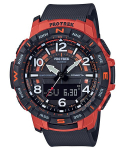 Casio Pro Trek Meeste Vaik 100M Veekindel Digitaalne Kvartsikell PRT-B50-4 punane