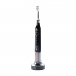 Soladey Rhythm 3 Sonic Vibratsiooniga Elektriline USB 3 Kerge ja TiO2 P&auml;ikeseenergia IPX5 Veekindel (Must klaver) Hambahari, Laetav, Režiimid, Kompaktne,