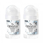 Kristallmineraalne deodorandipulk 120 g x 2 pakki Originaalne looduslik mineraalsoolakivi 24-tunniseks kaitseks
