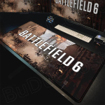 Uus lahe m&auml;ngutapeet Battlefield 6 Hiirematt Lauamatt Suur libisemiskindel libisemiskindel Klaviatuur Ergonoomiline Kontor Kummist PC Kodu Kohandatud 600x300x2mm