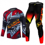 motokrossi k&auml;igukomplekt lastele 4 5 6 7 8 9 10 11 12 13 aastat Noor laps Mootorrattapoiss t&uuml;druk Jersey Pant Kits v&otilde;istluskost&uuml;&uuml;m Off-road Enduro MX MTB L-24