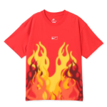 Nike As U Nsw Leegitr&uuml;kiga L&otilde;tv L&otilde;ikega &Uuml;mmarguse Kaelusega L&uuml;hikeste Varrukatega T-s&auml;rk Unisex Topid HJ0767-657 XL red