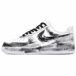 Nike Air Force 1 Gothic Knight Polsterdus Kerge Madala s&auml;&auml;rega Rula kingad Unisex Must Valge CW2288-111(Team241-) 41