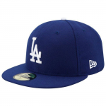New Era 59Fifty AUTHENTIC ON-FIELD Los Angeles Dodgers keps - Kuninglik valge - Mees