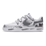 Nike Court Vision 1 Vaatekraanad M&auml;e juures Libisemiskindel Kerge Madala s&auml;&auml;rega Rula Kingad Unisex Valge Hall DH2987-101(Team960-) 35.5