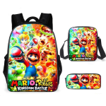 Mario, Alg- ja p&otilde;hikooli koolikott, Laste seljakott, Multikakujuline seljakott. three-piece set