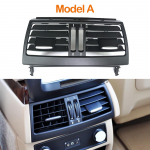 T&auml;iustatud tagakonsooli &otilde;huringlus AC ventilatsiooniv&otilde;re paneeli kate jaoks BMW X5 X6 E70 E71 E72 2007-2013 64226958748 Rear Model A