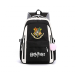 (Must) Harry Potter Hogwarts Suure Mahutavusega Veekindel Seljakott Arvutikott Koolikott must