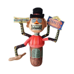 25CM FNAFS Mimic'i saladus Pehmem&auml;nguasi M&auml;ngu Joker Pehmem&auml;nguasi Pehme M&auml;nguasi Kaup T&auml;idisloom Padi Toakujundus S&uuml;nnip&auml;evakingitused black