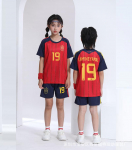 2027 Hispaania Punane Nr.19 Laste Jalgpallis&auml;rk 22