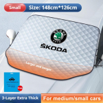 ycpry6 Auto esiklaasi lumekate Kaitse Esiklaasi K&uuml;lmakindel P&auml;ikesekate Sobib Skoda Rapid Kodiaya Kroya Tolmukate