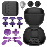 UUS saabumine Asendusjuhtpult Xbox One Elite Series 2 kontrollerile Hoiustamis- ja kandekott Metallist D-pad P&auml;&auml;stikud Nupud Remondikomplekt