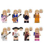 8 tk Taylor Swift The Eras Tour Minikujukeste komplekt