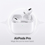 Apple AirPods Pro T&otilde;eliselt Juhtmevabad K&otilde;rvaklapid Ruumiline Heli USB-C Laadimine K&auml;ed-vabad K&otilde;ned K&otilde;rvaklapid K&otilde;igile Nutitelefonidele valge