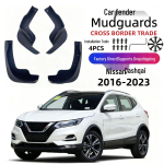 Pehmed kummist poritiivad 2016-2023 Nissan Qashqai jaoks 16-23 Qashqai black