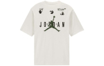 Meeste T-s&auml;rk OFF-WHITE X Jordan Logo Tikitud T-s&auml;rk Sail XL white