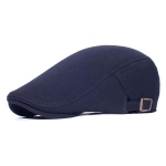 Puuvillased Reguleeritavad Newsboy M&uuml;tsid Mehed Naised Vabaaja Baretid Lamedad Ivy M&uuml;tsid Pehmed &Uuml;hev&auml;rvilised S&otilde;idum&uuml;tsid Cabbie M&uuml;tsid Unisex Must Hallid M&uuml;tsid Adjustable 56-60 cm black