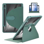 &Otilde;huke h&uuml;briid&uuml;mbris Samsung Galaxy Tab S7 FE S8 Plus 12,4-tollise SM-T970 T975 2020 2021 360 p&ouml;&ouml;rleva pliiatsihoidjaga A9 plus 11" X210/216/218 tumeroheline v&auml;rv