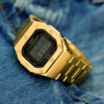 Ballentinoludi G-Shock Kohandatud Kellade Seeria Dw5600 Ruudukujuline &Uuml;hes T&uuml;kis Kuldne Metallkorpus T&ouml;&ouml;riist Kaasas Free/Free black