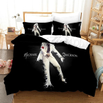 Michael Jackson 3D UUS tekikott padjap&uuml;&uuml;r voodipesukomplekt t&auml;iskasvanu poiss t&uuml;druk magamistoa kaunistus lapsed &uuml;hekohaline kahekohaline suur 135x200cm