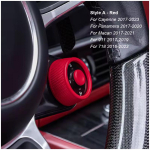 Sport Chrono Roolinupp Porsche Cayenne/Panamera Macan/911 718/Taycan 2017-2025 jaoks SC Režiimi L&uuml;lituskomplekt Plug Play A Red