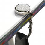 &Uuml;marlaud Vintage Flowers Kokkupandav rahakott kott riidepuu k&auml;ekoti konksu hoidja