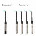 DMX512 2.4G ISM juhtmevaba 5 tk saatja vastuv&otilde;tja komplekt peole DJ Show Club Disco KTV lavavalgusti US Plug