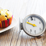 Toit Liha temperatuuri p&uuml;stiasendis ahjutermomeeter roostevabast terasest n&auml;idiku suure l&auml;bim&otilde;&otilde;duga ketas h&otilde;be