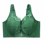 Suures suuruses rinnahoidjad naistele Seksikas pitsist rinnahoidja Push Up Underwire naistepesu 44D