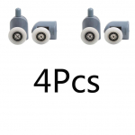 1/2/4/6/8 tk lihvkettad, du&scaron;i ukse rull 27mm Ratta l&auml;bim&otilde;&otilde;t 4Pcs