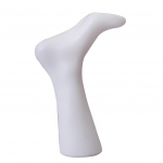 T&auml;iskasvanutele m&otilde;eldud plastist jalamannekeen Sock Sox Display jaoks meestele ja naistele as described valge