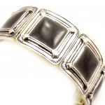 Les Tr&eacute;sors De Lily [C5284] - Bracelet Cr&eacute;ateur 'Anamaya' Gris hall