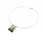 Les Tr&eacute;sors De Lily [K2416] - Collier acier 'New York' must
