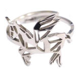 Les Tr&eacute;sors De Lily [Q0728] - Disainterasest s&otilde;rmus 'Licorne My Unicorn' h&otilde;bedane - 15x15 mm h&otilde;be