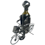Les Tr&eacute;sors De Lily [R0662] - Jalgratturi  Metal Sculpture  pudelihoidja - 38 cm hall