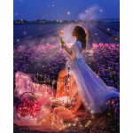 Garden Fairy 5D Teemanttikandid T&auml;is&uuml;mmargune teemantmaal 20X30CM