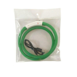 USB-laetav vilkuv &ouml;&ouml;koera kaelarihm helendav lemmiklooma kaelarihm LED-valgus USB koera kaelarihm helendav m&auml;ngukaru v&auml;lk kaelarihm lemmiklooma M