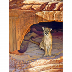 Raam loomad isetegemise digimaal K&auml;sitsi maalitud &otilde;limaal l&otilde;uendile kodu seinakunsti jaoks 20X30CM