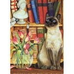Mosaiikpildid Hiina tikandid Daimond Maalimine Loomad Teemanttikandid Tony Cat 20X30CM