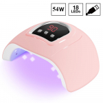UV-LED-lamp 54W 18 LED-i USB-k&uuml;&uuml;nekuivati, kuivatav geellakk, automaatne k&uuml;&uuml;nte manik&uuml;&uuml;ri t&ouml;&ouml;riist