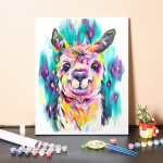 DIY maalimine numbrite j&auml;rgi Digitaalne &otilde;limaal Hobid Kodukaunistamise numbrid &Otilde;limaal Kujutav kunst Numbrid maalimine &Otilde;limaal 40x50cm no frame