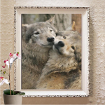 Rhinestones tikandid isetehtud teemanttikandid t&auml;ispuur 5d teemant k&auml;sit&ouml;&ouml; maalimine teemant seina kunst sisekujundus Full Round 20X30CM