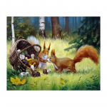 5D isetehtud teemantmaal Fox Fruit teemanttikandid Ristpistega kodukaunistus K&auml;sitsi valmistatud kingitusedjavascript: Round 20x30cm