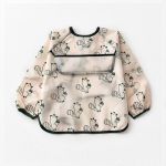 Baby Bandana pudip&otilde;lled Armsad v&auml;rvilised multifilmi pudip&otilde;lled Veekindlad imikud s&ouml;&ouml;vad lapsed joonistavad pikkade varrukatega p&otilde;ll Beebi ise toitev pudip&otilde;ll 6-18 months