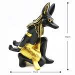 Vaigu veiniriiul Egiptuse jumalanna veinipudelihoidja alus Loom Egiptuse kassi k&auml;sit&ouml;&ouml; Kodubaari sisustus B