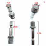 0/14Mm 1/4 kuusnurkne &uuml;hendusvarda adapteri puurpadrun M10 M14 &uuml;hendusvarras 10mm