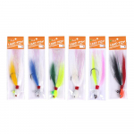 HENGJIA 6tk 7g 10g 14g 21g 28g 42g 56g 85g pliipea bucktail jigi peibutis pehme ussikonks merep&uuml;&uuml;gi vobler tehiss&ouml;&ouml;t 7g-6pcs