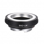 Andoer M42 -LM kaamera objektiivi adapteri r&otilde;nga vahetus M42 kruvikinnitusega objektiivile Leica kaamerale M240 must