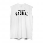 MuscleguysMACHINE tr&uuml;kitud Kulturismi Lihaste Vest Sport Varrukateta Ts&auml;rk Professionaalne Treening Tank Top Fitness P&otilde;hjuslik Jooks Meeste topid M must